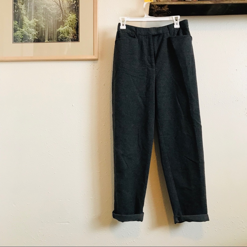 Grey Highwasted Trousers